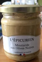 Moutarde aux olives noires