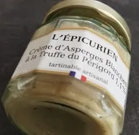 Crème d'asperges blanches à la truffe du Périgord