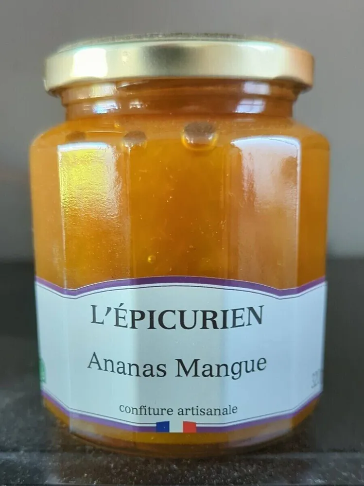 Confiture ananas mangue