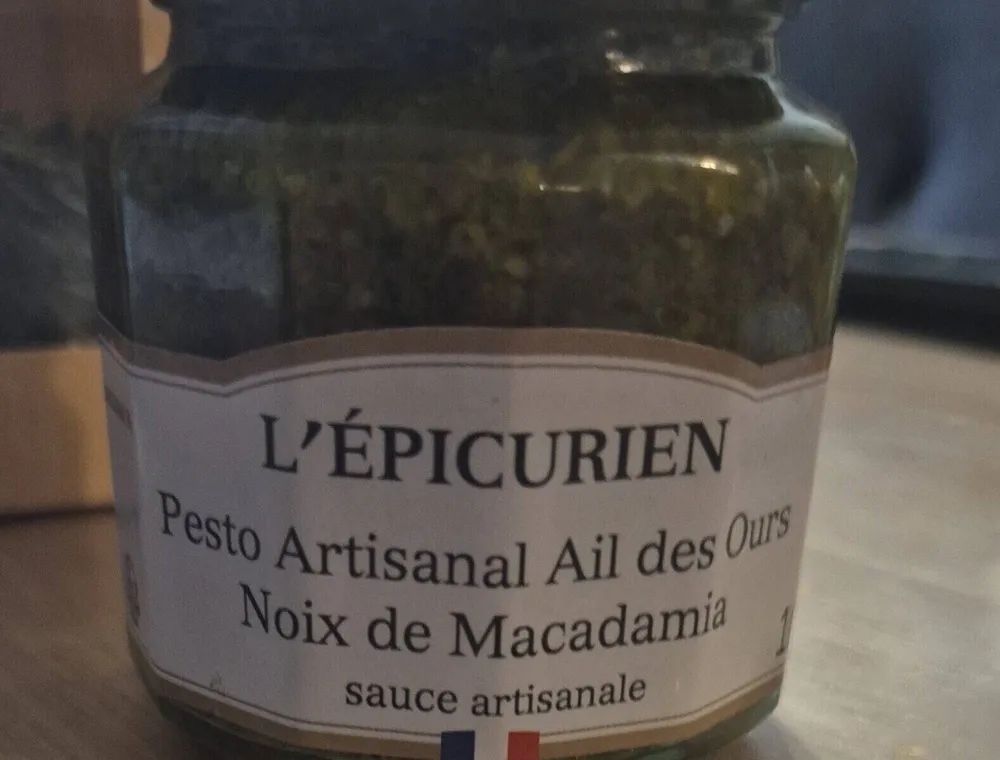 Pesto ail des ours noix de macadamia