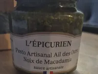 Pesto ail des ours noix de macadamia