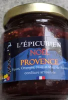 Confiture artisanale noël en provence