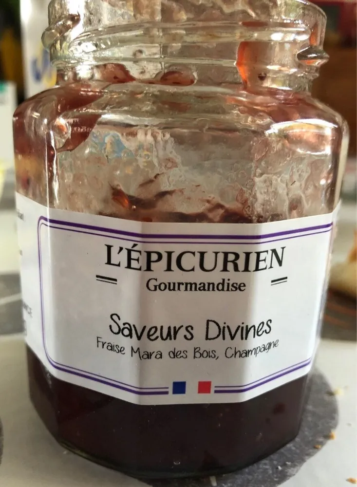 Saveurs Divines, Fraise Mara des Bois, Champagne