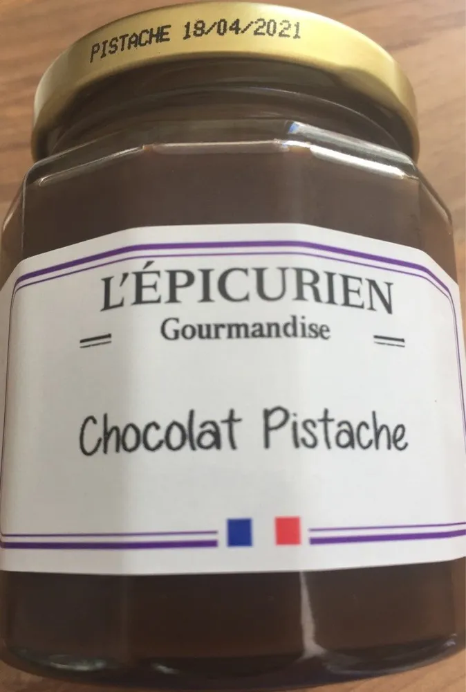 Pate a tartiner chocolat pistache
