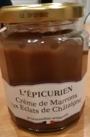 Crème de marrons aux éclats de châtaigne