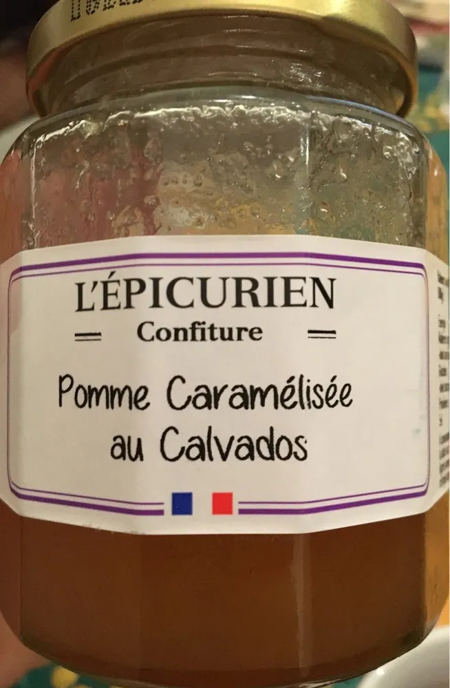 Confiture pommes caramel au calvados