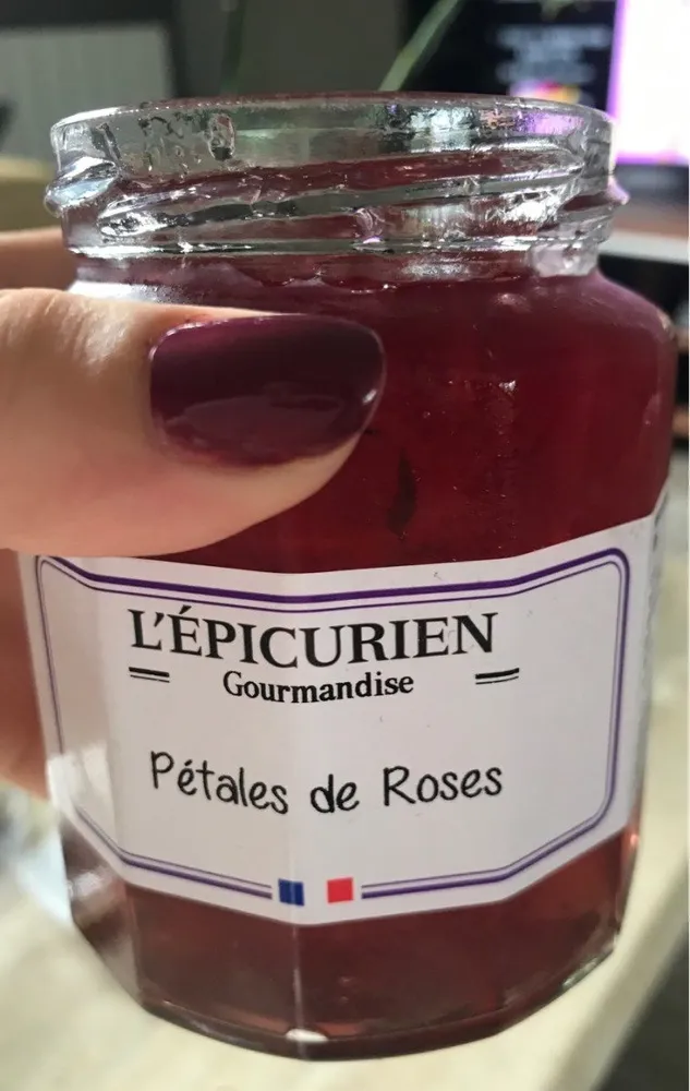 Confiture petales de roses