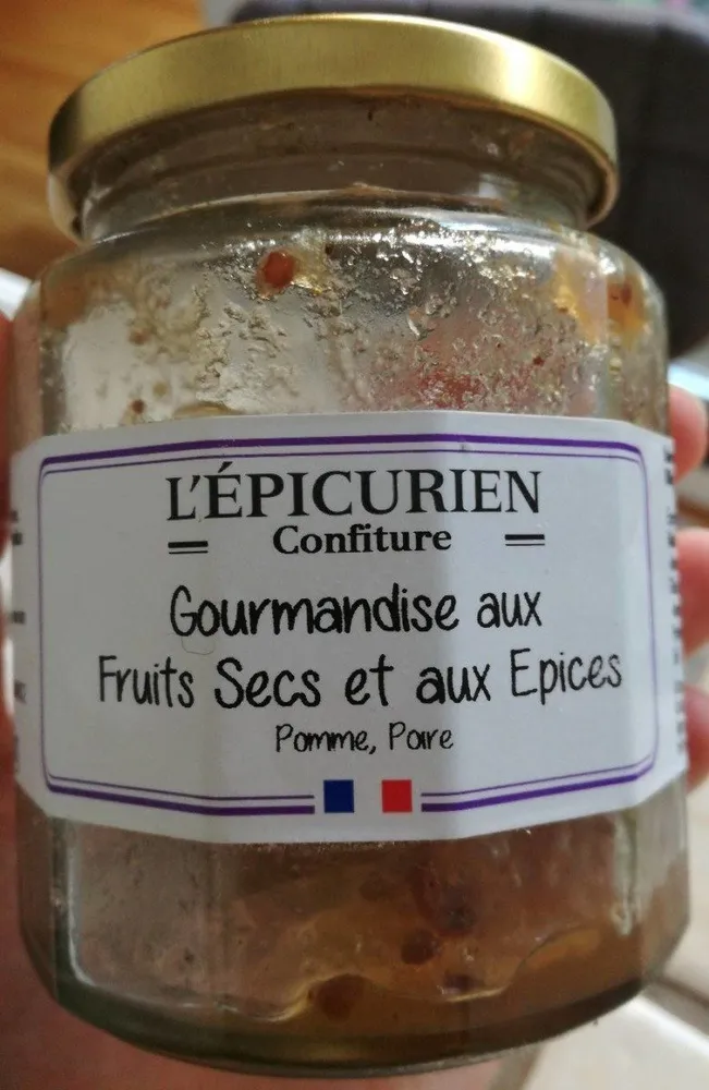 Gourmandise aux fruits secs et aux épices