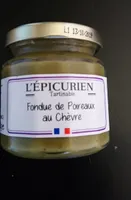 Fondue de poireaux au chèvre