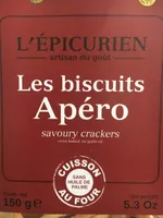 Les biscuits apero