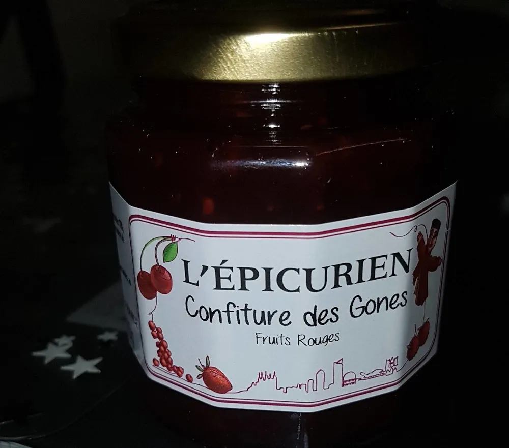 Confiture des gones - Fruits rouge