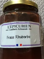 Confiture Fraise Rhubarbe