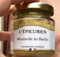 Moutarde au basilic