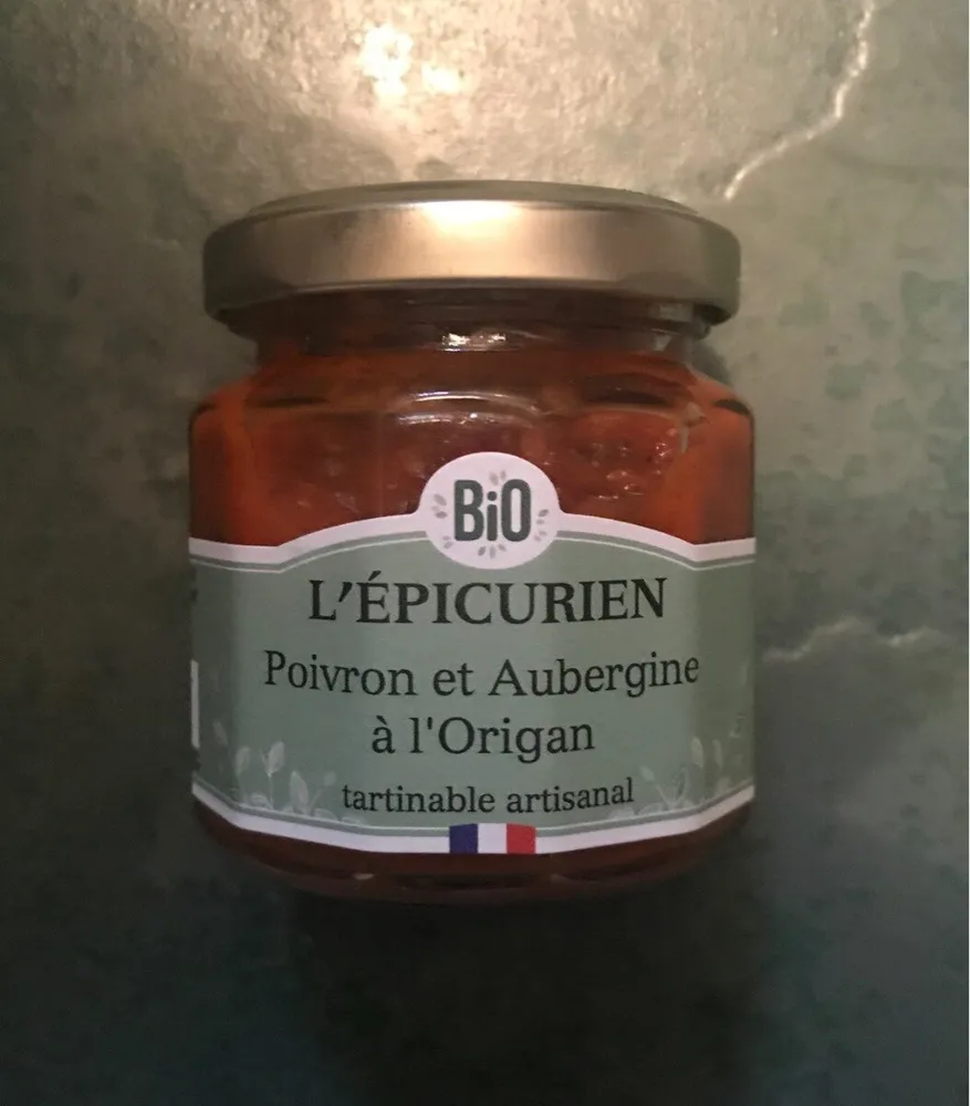 L'EPICURIEN Poivron et Aubergine à l'origan