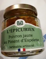 Poivrons jaunes au piment d'espelette