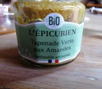 Tapenade aux olives vertes et amandes
