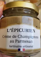Crème de champignons au parmesan