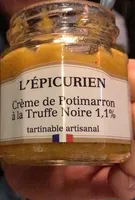Creme de potimarron truffe noire 1,1%