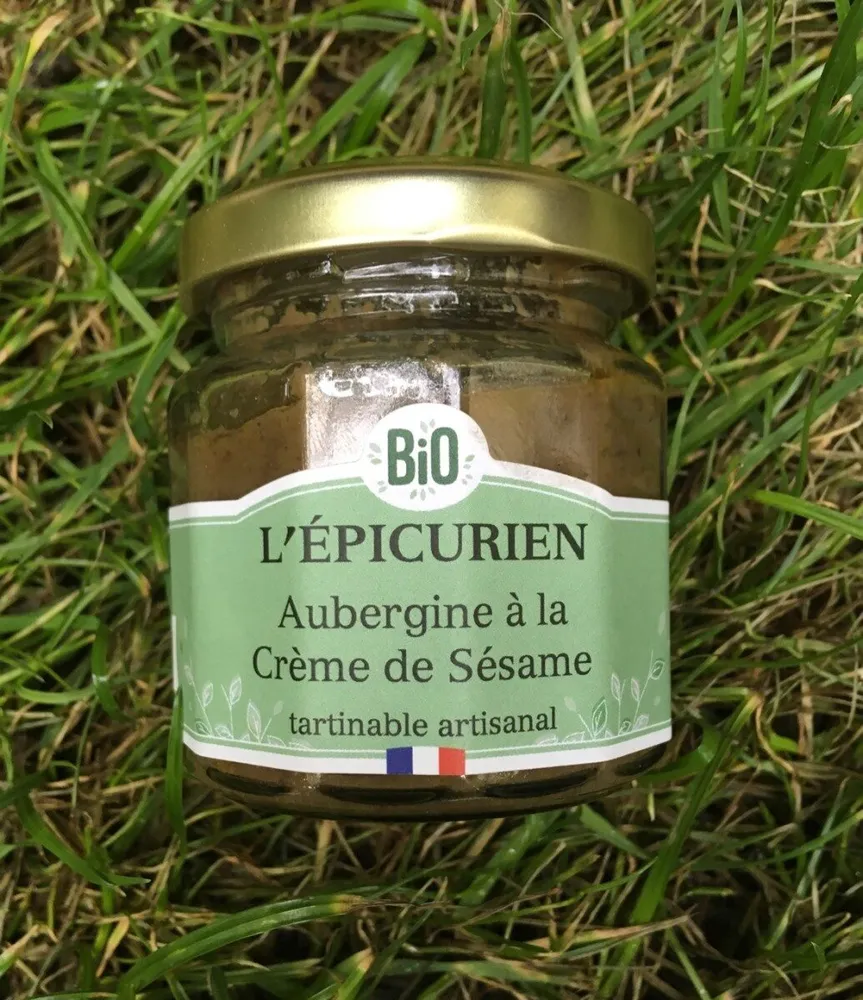 Creme d'aubergine et de sesame