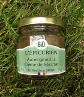 Creme d'aubergine et de sesame
