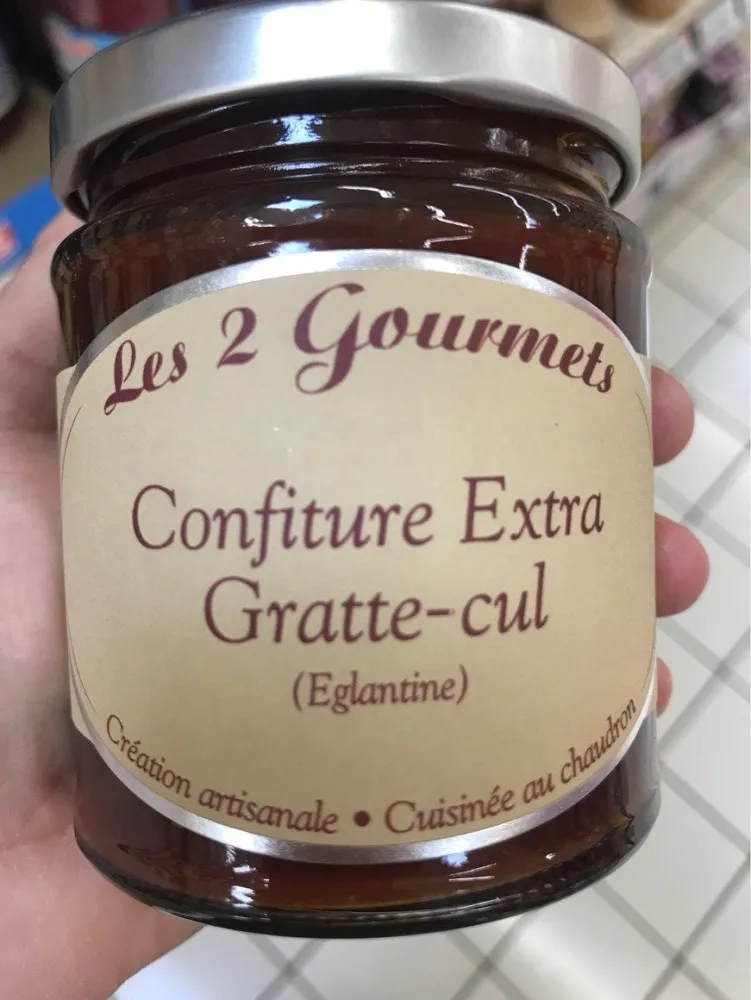 Confiture extra gratte-cul
