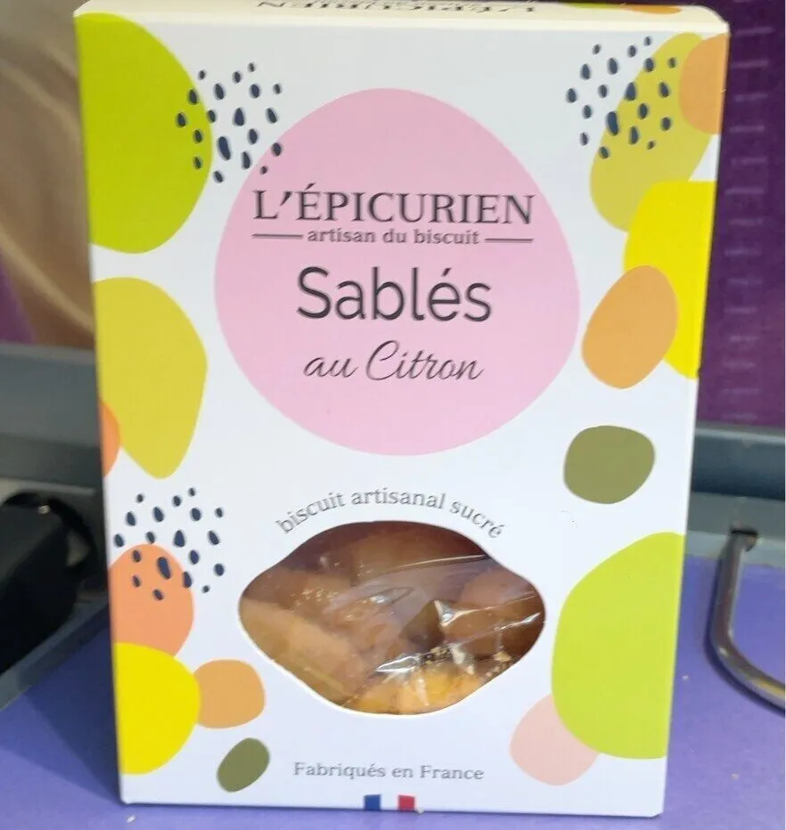 Sablés au citron