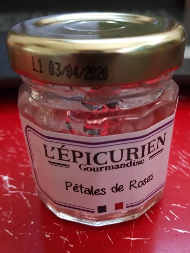 Confit de pétales de rose