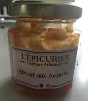 Confiture abricot aux amandes