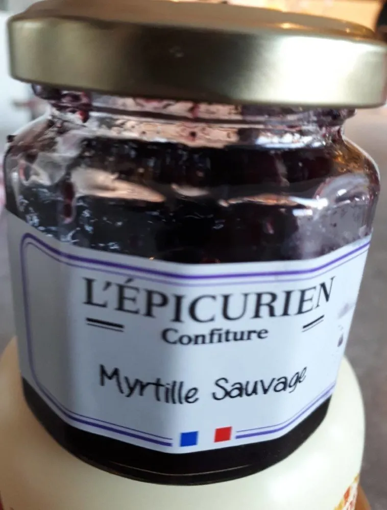 Confiture extra myrtille sauvage