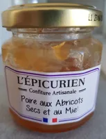 Poire aux abricots sec et au miel