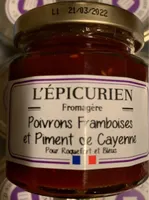 Confit de poivrons franboises et piment de cayenne