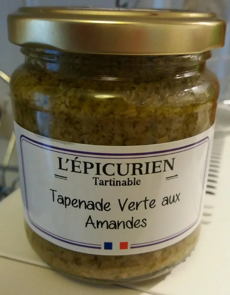 Tapenade verte aux amandes