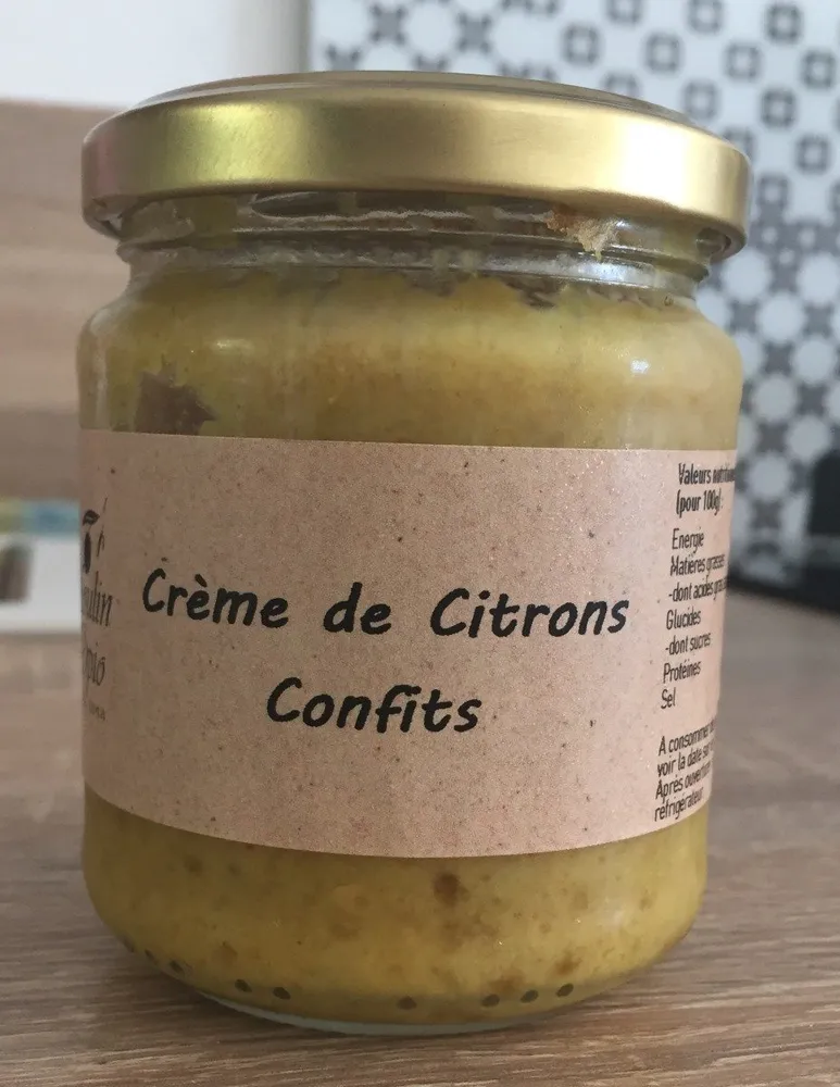 Creme de citrons confits