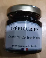 Confit de cerises noires
