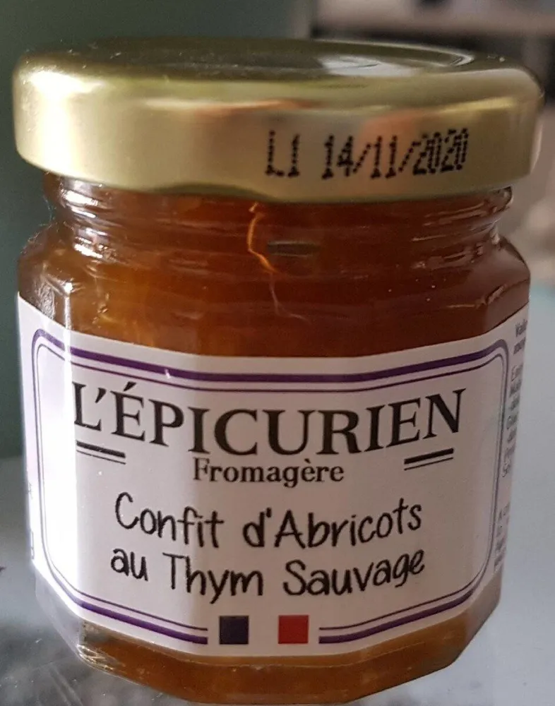 Confit d'Abricots au Thym Sauvage