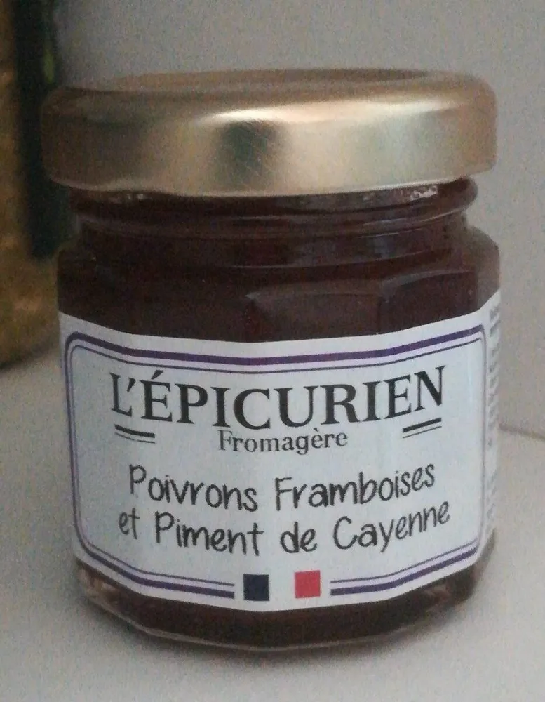 Confit de Poivrons Framboises et Piment de Cayenne