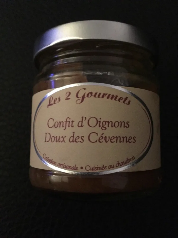 Confit d'oignons doux des Cevennes