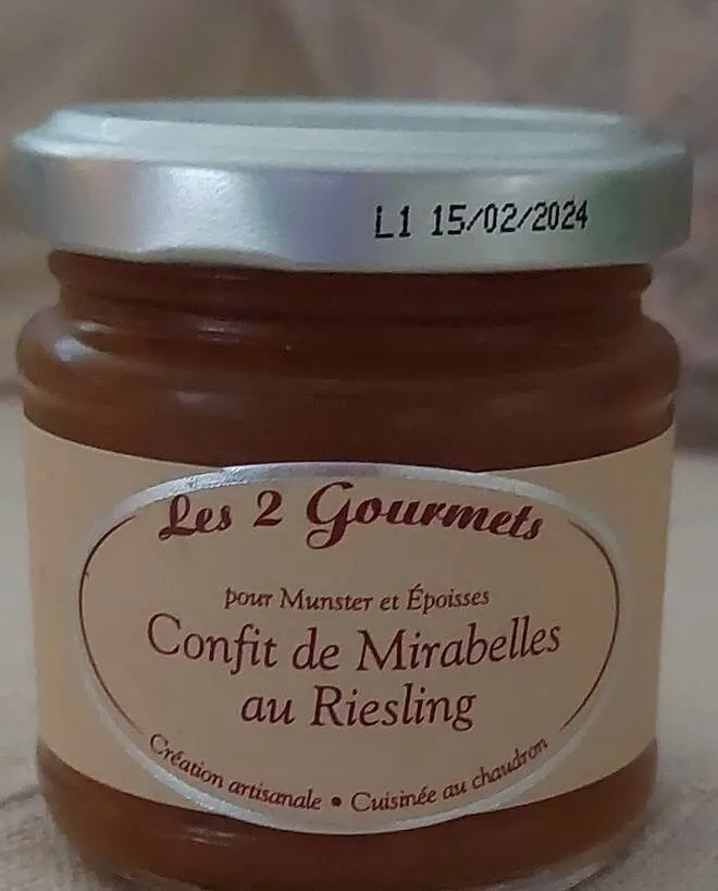 Confitde mirabelles au Riesling