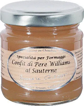 Confit De Poires Williams Au Sauternes