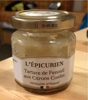 Tartare de fenouil aux citrons confits