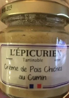 Crème de pois chiche au cumin