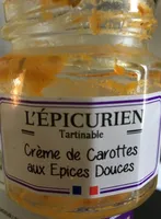 Creme de carottes aux epices douces