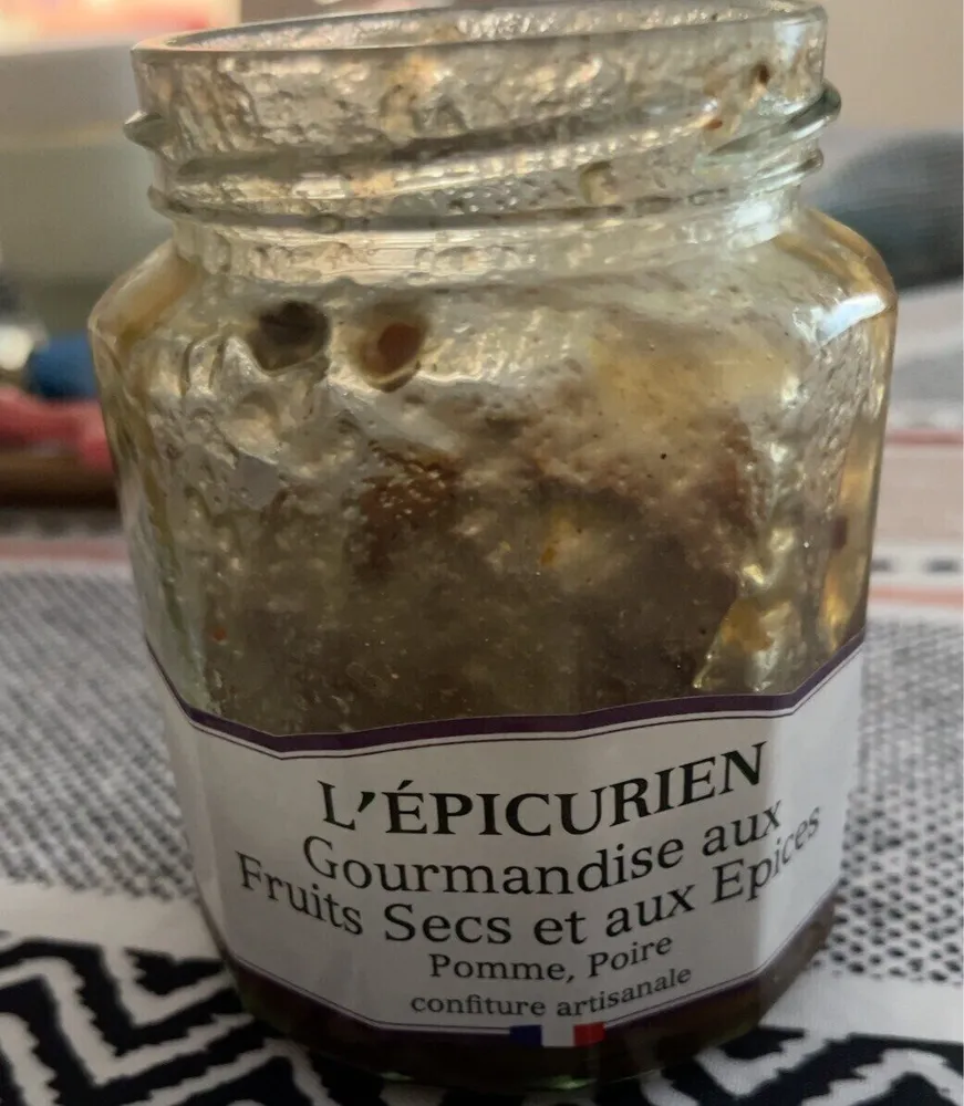Gourmandise aux fruits secs et aux epices