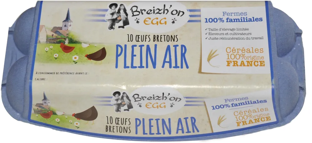 10 oeufs Plein air
