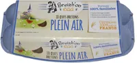 10 oeufs Plein air