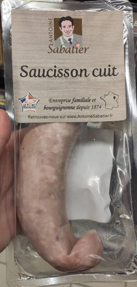 Saucisson cuit nature