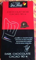 Tablette chocolat noir cacao 90%