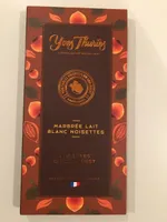 Marbré lait blanc noisettes