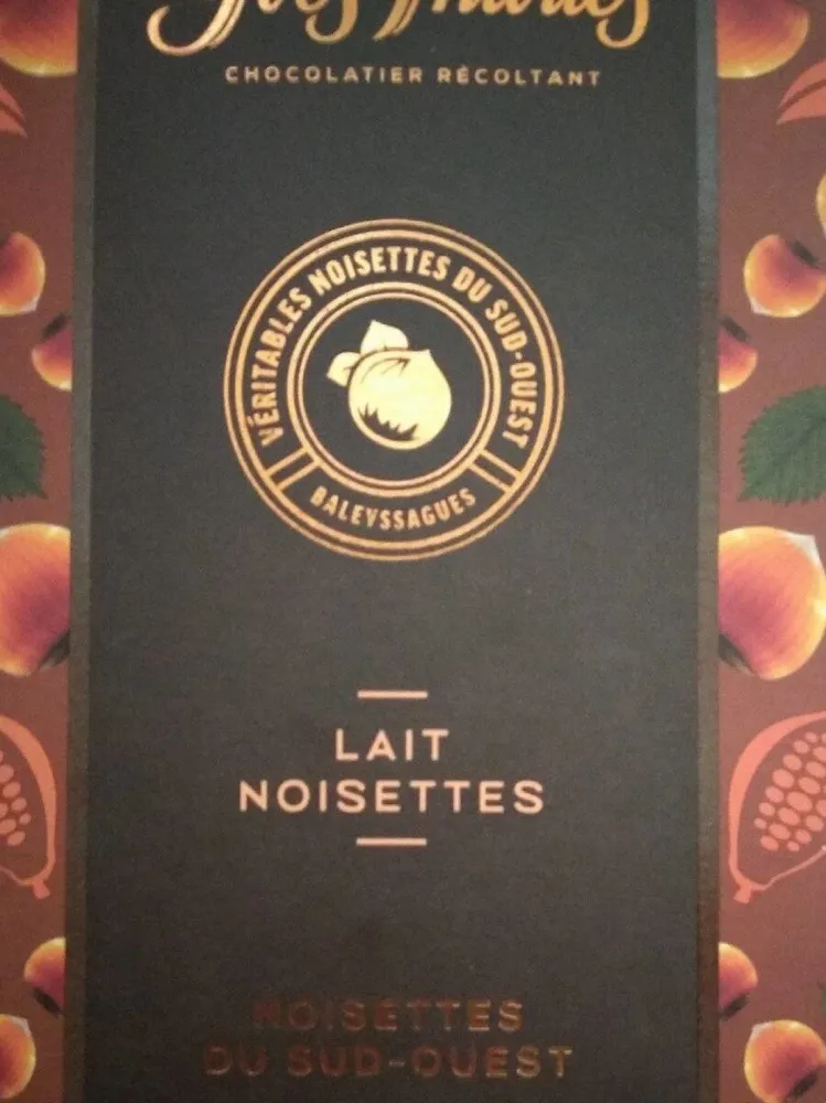 Chocolat Lait noisettes