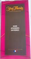 Chocolat noir amandes entières